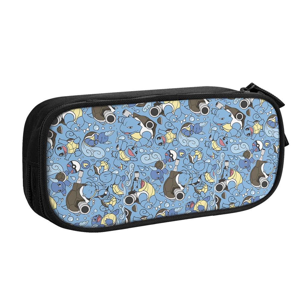 Custom Pokemon Theme Large Capacity Bags for Child Mew School Pencil Bag for Boys Gilrs Kids