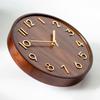 Massivholz Wanduhr Moderner Baumstamm Stil Wohnzimmer Dekorative Wanddekoration Quarzuhren Uhr Heimdekoration
