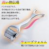 Alphax Massage Scalp Head Heat Conduction Scalp Silver Roller, Massage, Spa, Roller,