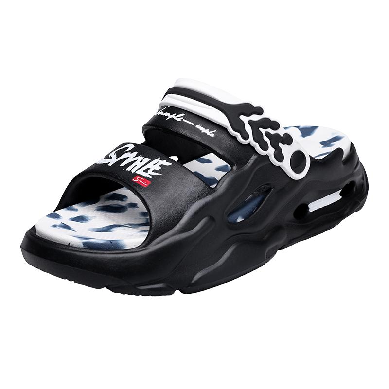 Men's and Women's Summer Platform Non-slip Comfortable Sandals Couple Beach Slippers Breathable Casual Sports Walking Shoes