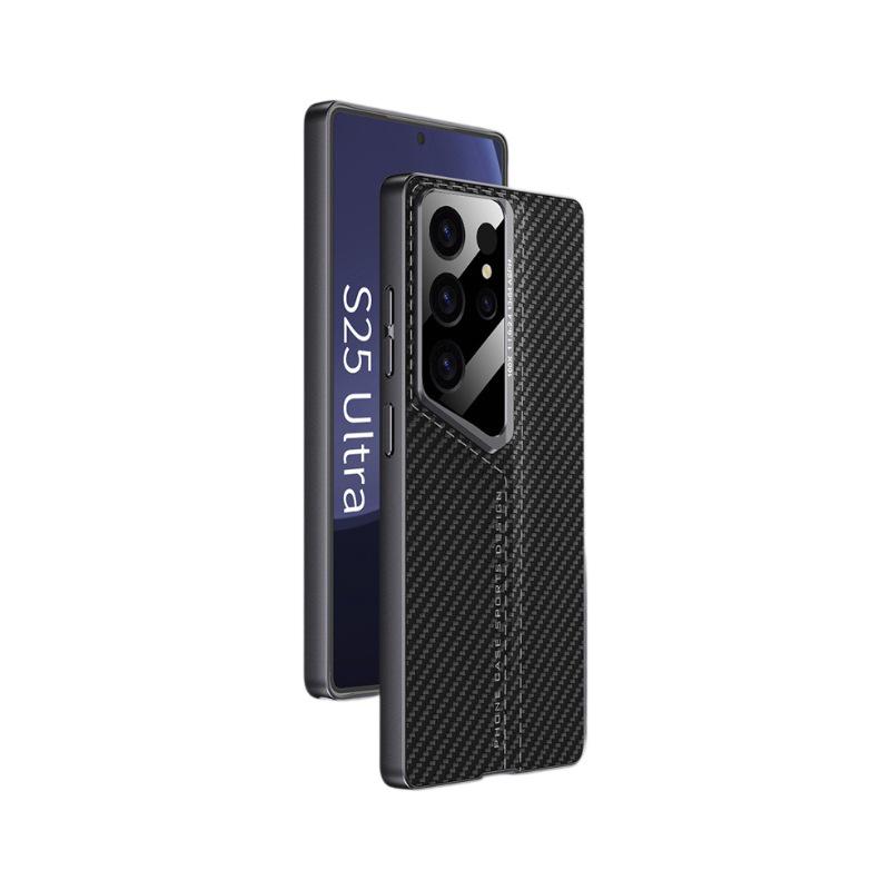 Samsung S25 Ultra Leather Protective Phone Case - Fashionable and Drop-Proof