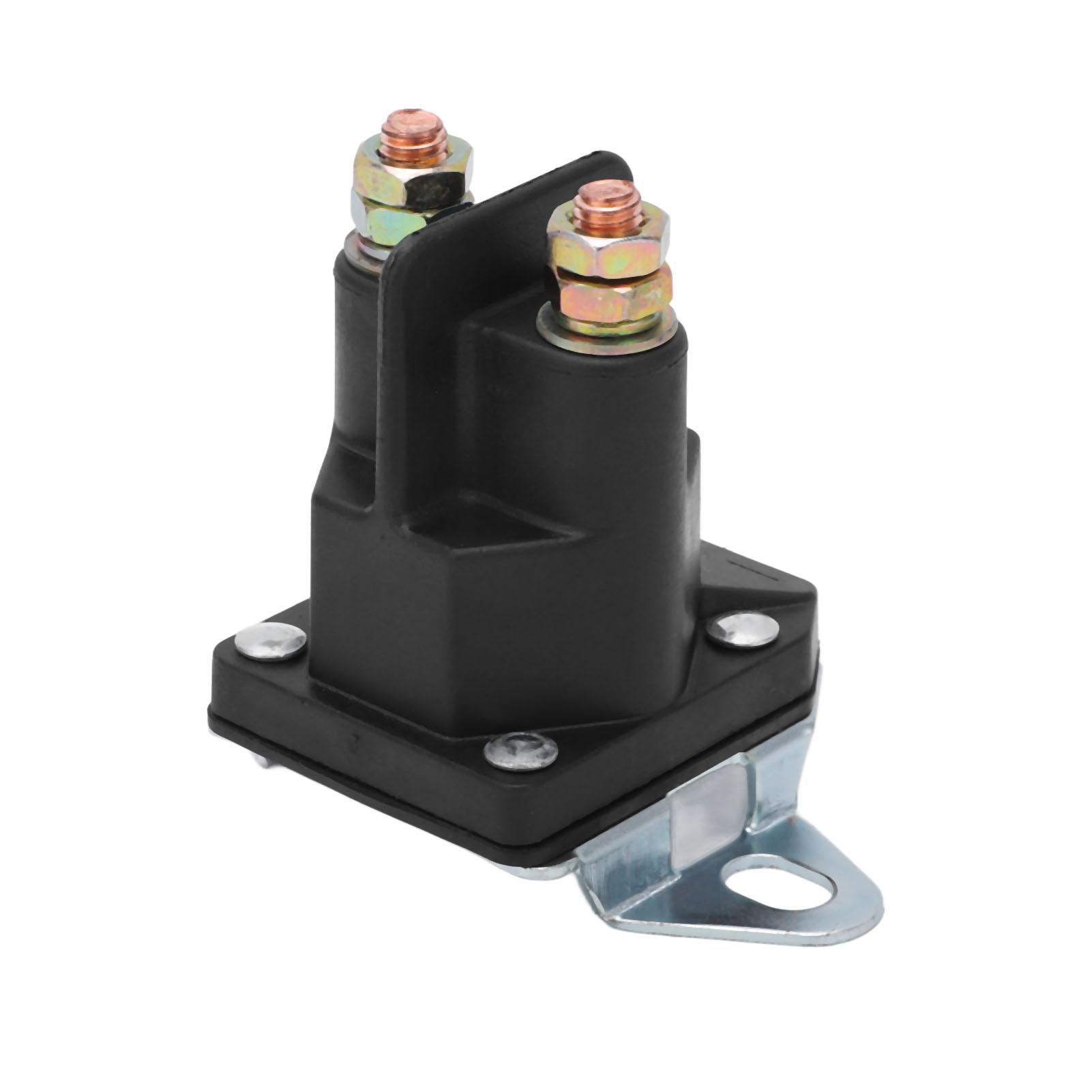 

Реле газонокосилки Корпус из АБС-пластика Латунная катушка Реле соленоида стартера для коммунальной техники 12 В