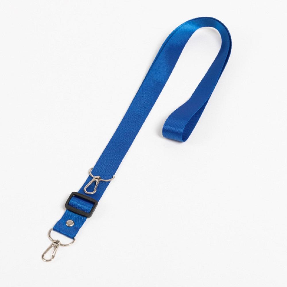 

Широкий однотонный ремешок для мобильного телефона, ремешок для школьной карты, ремешок для камеры синий