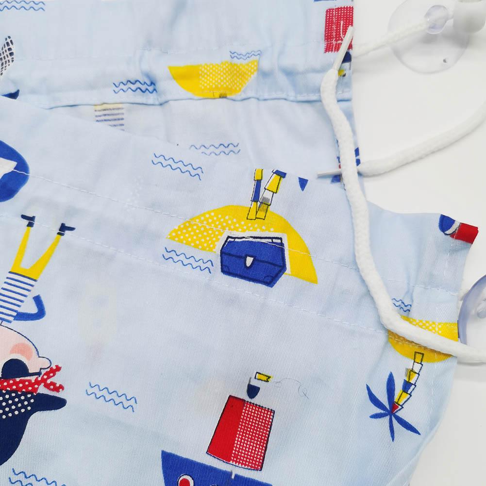 Suction Cup Curtain Cartoon Cute Cotton Baby Car Window Sunshade Cover UV Protection Suction Cup Cloth Curtain for Kids Toddler