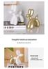 Modern Balloon Dog Resin Ornament for Home Décor - Ideal for Living Room, Entrance, TV Cabinet, Wine Cabinet, or Bookshelf.