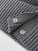 2025 Herbst/Winter Kaschmir-Cardigan mit V-Ausschnitt: Modischer, vielseitiger & locker sitzender Pullover
