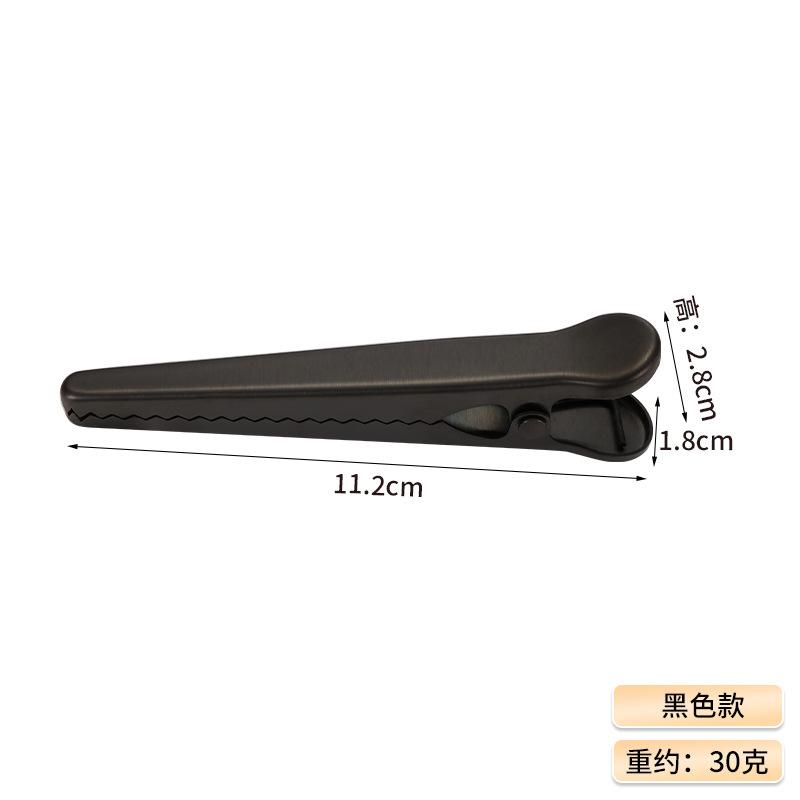 

5 шт. Зажимы для запечатывания продуктов из нержавеющей стали, сверхпрочные зажимы-аллигаторы для пакетов для хранения закусок, хлеба и корма для собак, для использования на кухне и в офисе 5pc