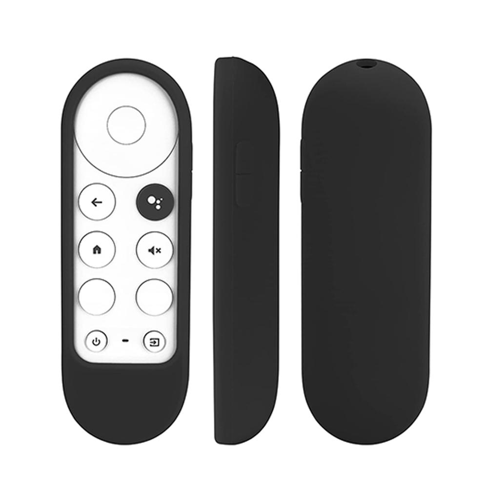 Geeignet für Google TV Fernbedienungshülle mit sturzsicherer und stoßfester Silikon-Schutzhülle