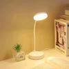 Flexible LED Desk Lamp with 3-Level Dimmer, USB Powered, Eye-Caring, Warm, White Light, Perfect for Home, Office, Reading, Study