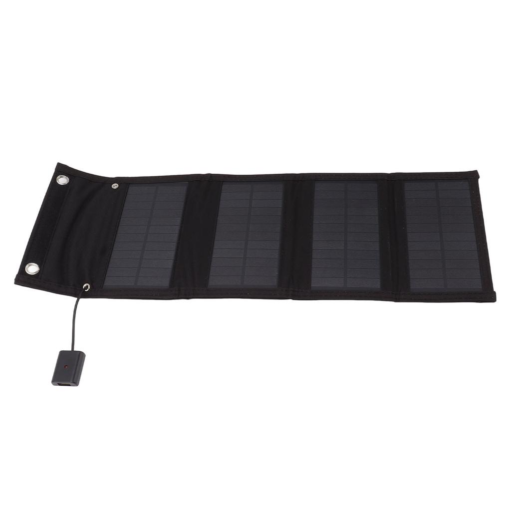 Przenośna Torba z Panelem Słonecznym 10W 5V Krzem Monokrystaliczny Wodoodporna Składana Etui Ładowarki z Panelem Słonecznym na Zewnątrz