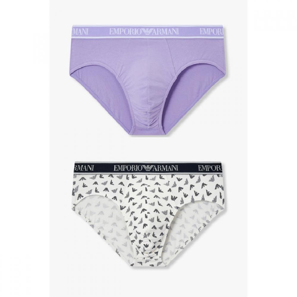 

Emporio Armani Men S Banding Cotton Brief 2Set 08151 11301 11305 L(105)