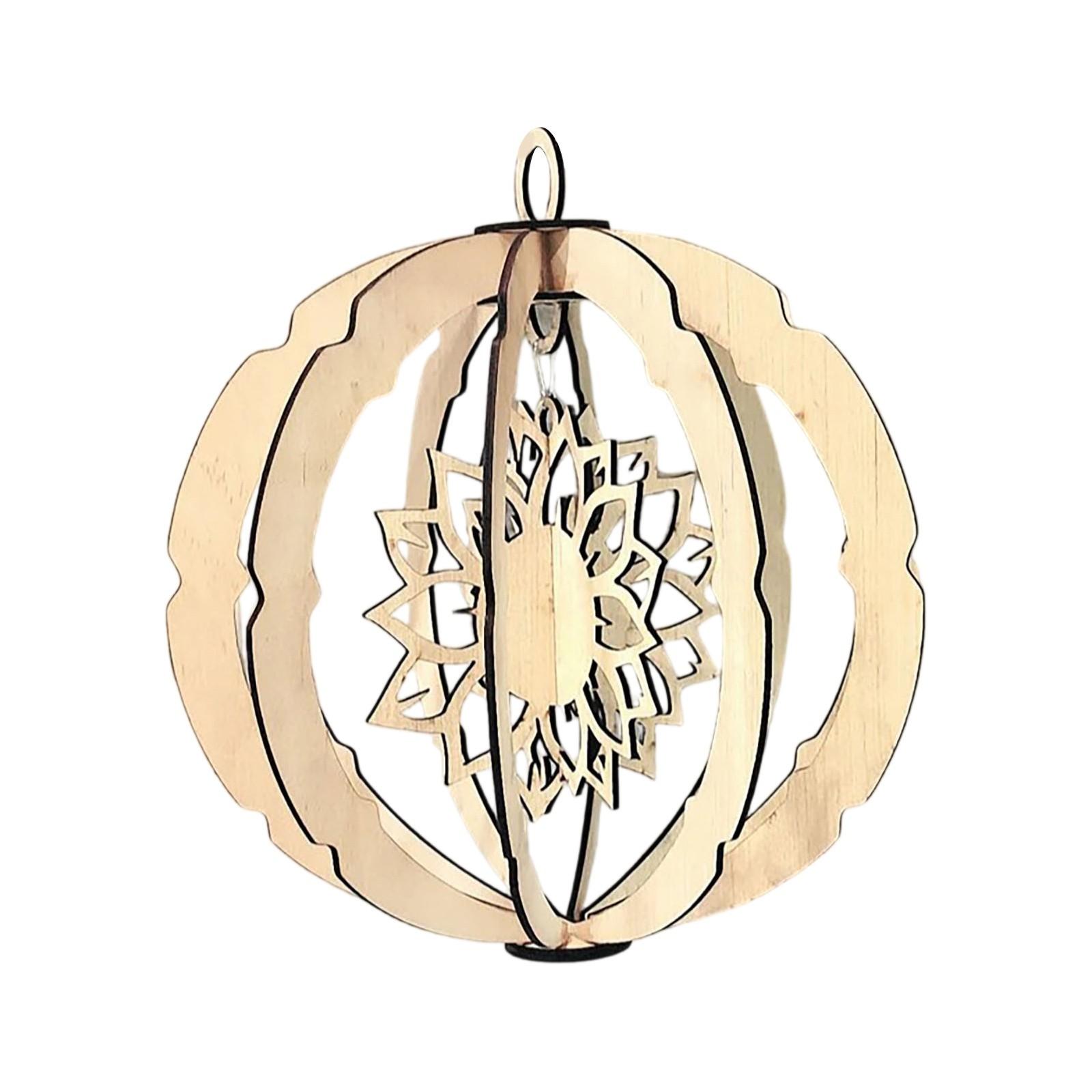 

Деревянная подвеска-ветряк с колибри, подвеска для украшения балкона и сада, трансграничные деревянные поделки One Size