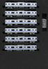 Green Max N Gauge Seibu 20000 Series Ikebukuro 20102 White Set of Additional Intermediate No Power 30970 Railway Model Train Line, Formation, Lights,