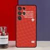 Schweiz Schweizer Flagge Hülle Für Samsung Galaxy S20 S21 FE Plus Note 20 Ultra S8 S9 S10 Note 10 Plus TPU Hülle
