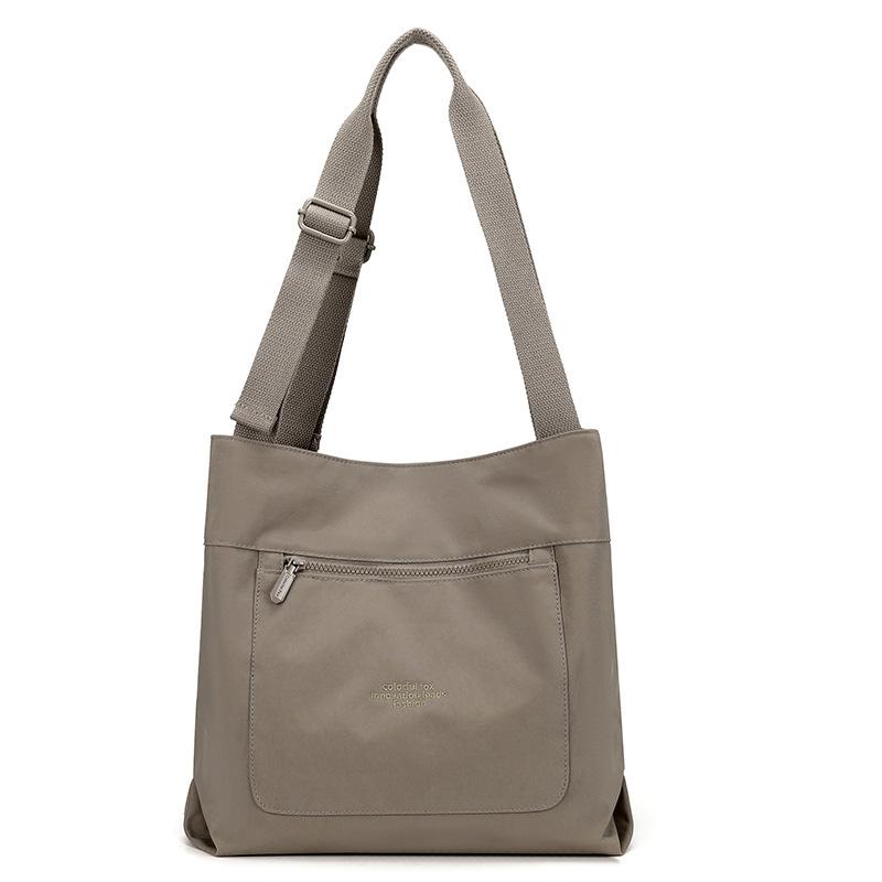 Neue vielseitige Tragetasche mit großem Fassungsvermögen für Damen, schlicht, lässig, zum Pendeln, Schultertasche, Mama-Tasche