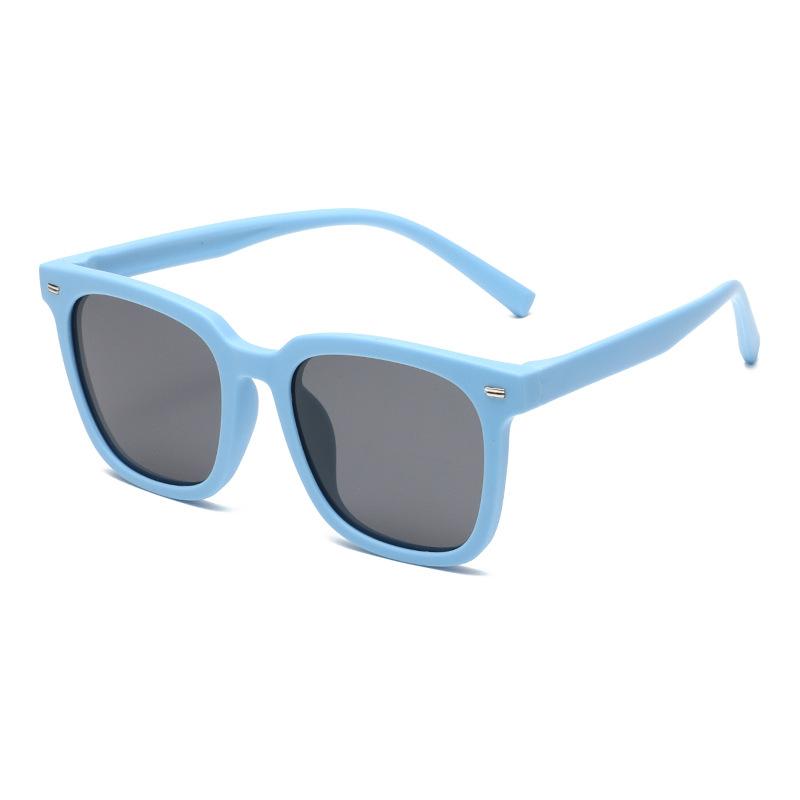 New Kids Silicone Cartoon Sunglasses UV Protection Trendy Fashion Simple Design 23014
