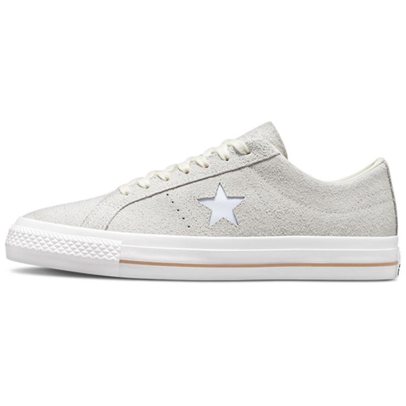 

Converse One Star Pro Leather Casual & Stylish Non-Slip Resistant & Lightweight Low-Top Board Shoes Unisex Style Grey 35