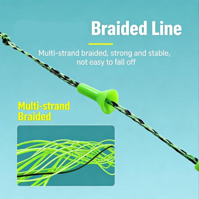 Pack of 10 Efficient Ceramic Guide Rings with Quality Rubber Construction for Prolonged Fishing Lifes and Reliability
