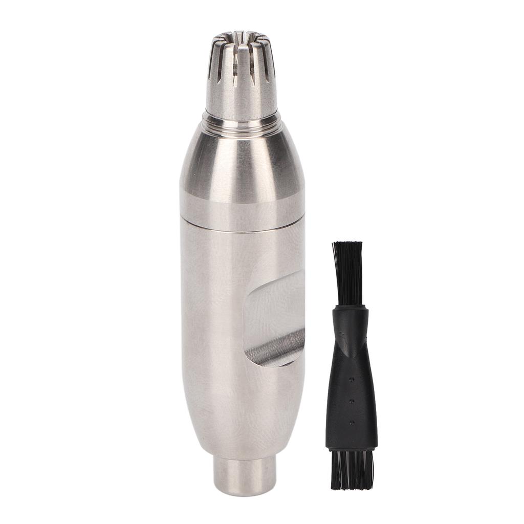Unisex Battery Free Nose Hair Trimmer Stainless Steel Non Electric Manual Nose Hair Cutter for