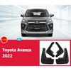 Car Fender  Mud Flaps For Toyota Avanza 2016-2022 2017 2018  Splash Guards MudFlaps Front Rear Mudguards  Auto