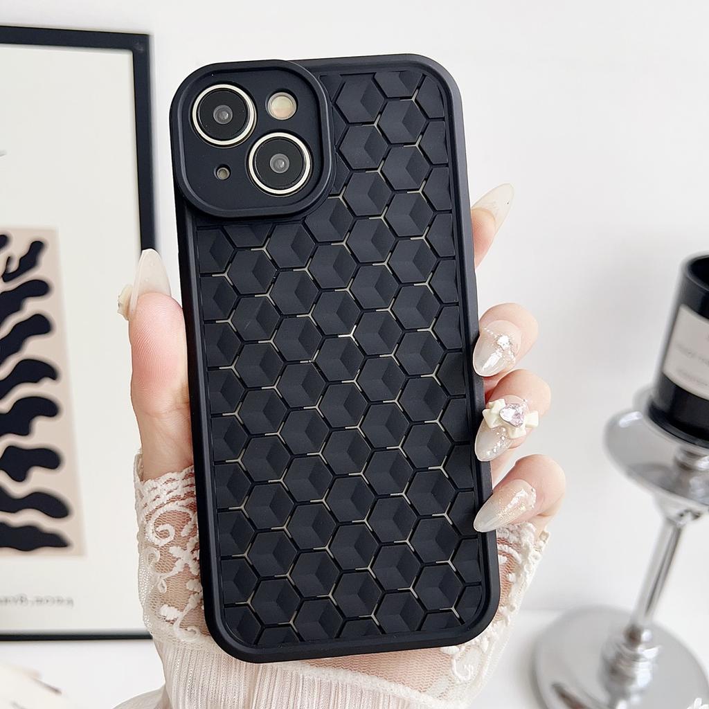 Wasserwürfelkühlung Präzisionsloch Weiche TPU-Telefonhülle für iPhone 15 14 Plus 13 12 11 Pro Max