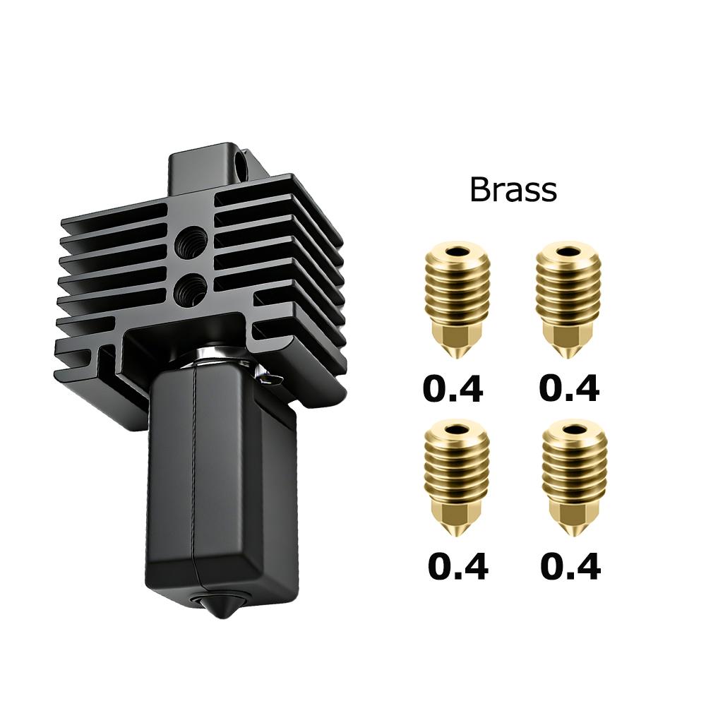 Upgrade Hotend 2.0 für Bambu Lab P1S X1 X1C 0,4 0,2 Düse Bambulab Extruder Heizblock Ersatz