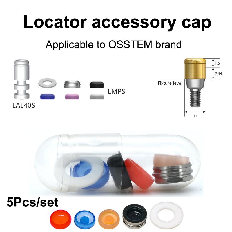 

Універсальні ретенційні ковпачки для зубних імплантів Знімні вставні аксесуари для імплантів Екстракційний локатор Основний інструмент Стоматологічні матеріали B