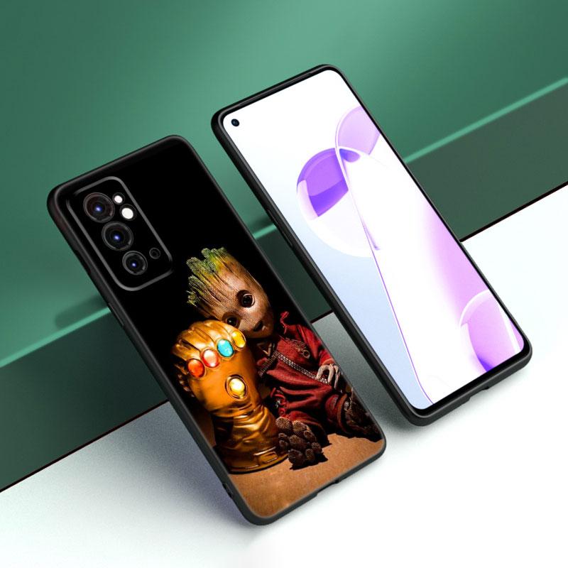 

Я Грут черный силиконовый чехол для телефона OnePlus 9R 10R 11R 12R ACE 2 Pro 2V 3V Nord CE 2 3 Lite 4 N10 N20 N30 SE 5G OnePlus Nord N30 5G