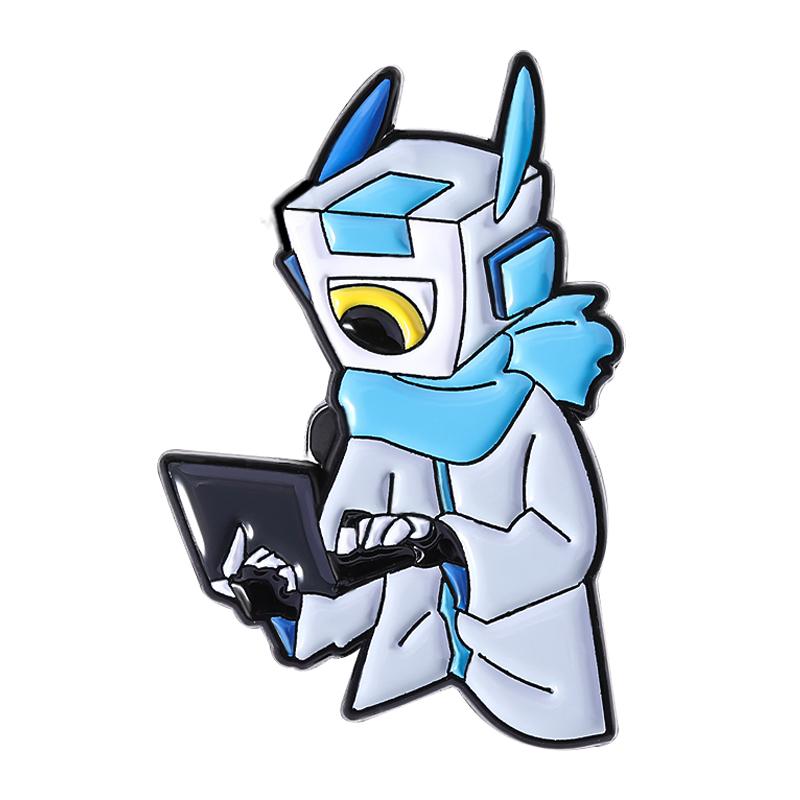 Spiel Anime Charaktere Emaille Anstecknadeln Benutzerdefiniert Stark Loli Anstecker Reversabzeichen Kleidung Tier Schmuck Geschenk für Kinder Freunde