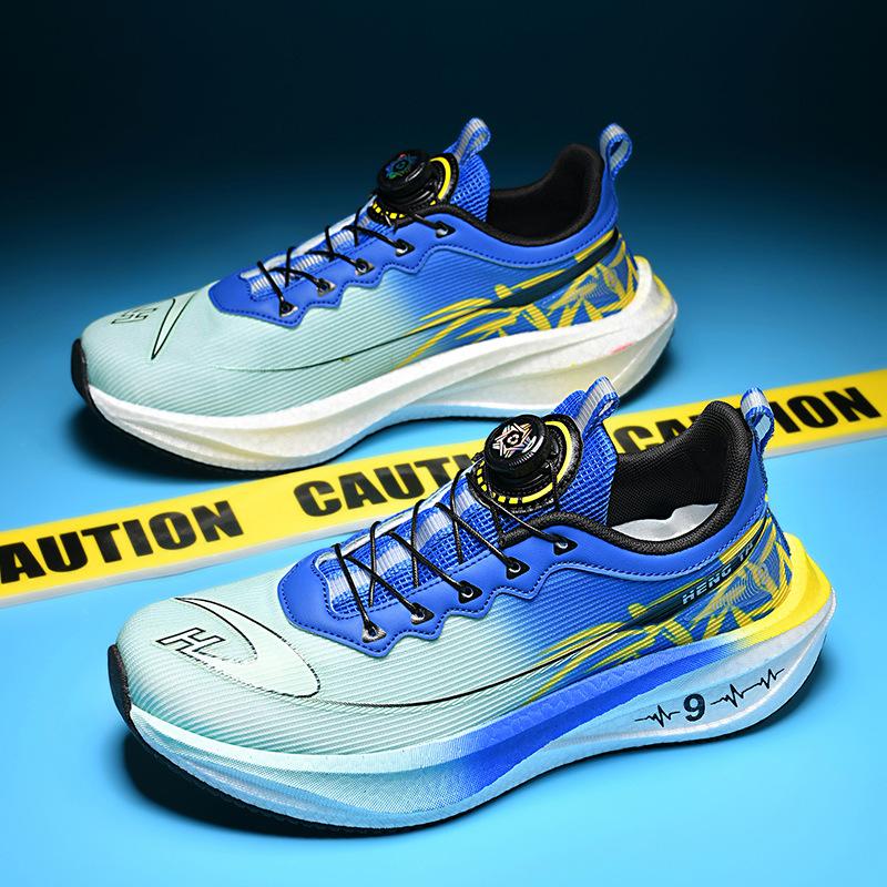 Chitu 9pro racing carbon board running shoes breathable mesh sports training shock absorption middle and older children and students non-slip sports