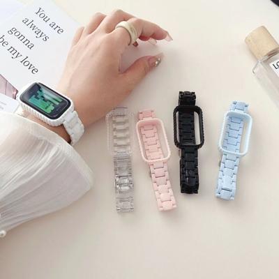Curea pentru Huawei Band 7 8 Husă Correa SmartWatch Imitație ceramică Brățară pentru brățară pentru Honor Band 6 Huawei Band6