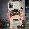 Back To The Future TV Soft Phone Case For IPhone 11 17 Air 16E 16 Pro Max 15 + 14 Plus 13 Mini 12 Apple 7 SE 8 Fundas Coque 11 1
