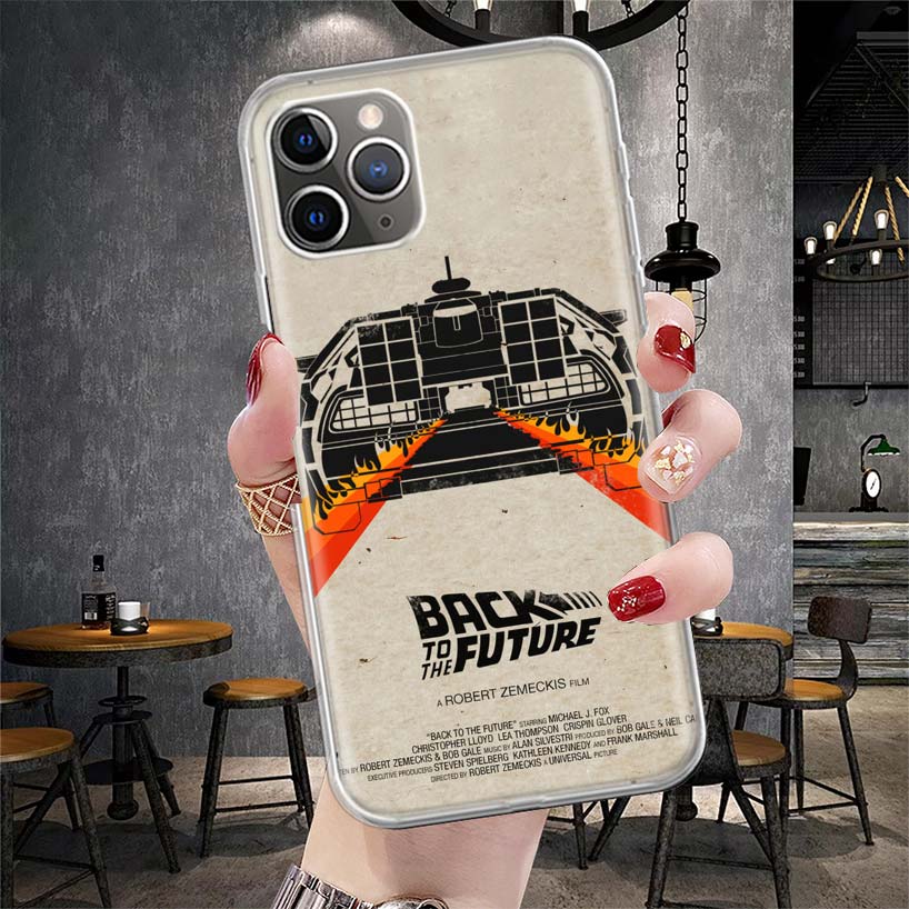 Back To The Future TV Soft Phone Case For IPhone 11 17 Air 16E 16 Pro Max 15 + 14 Plus 13 Mini 12 Apple 7 SE 8 Fundas Coque 11 1