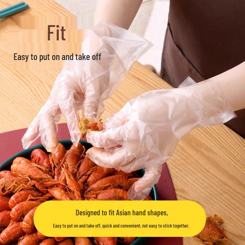 CHAHUA Disposable PE Food Grade Gloves