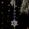 Fake Ice Christmas Tree Decorations Transparent Snowflakes Pendants  Christmas Gift
