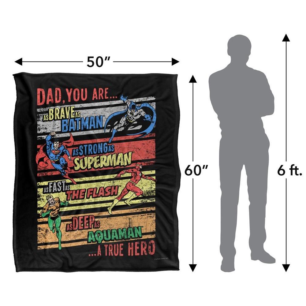 Justice League Helden Papa Decke