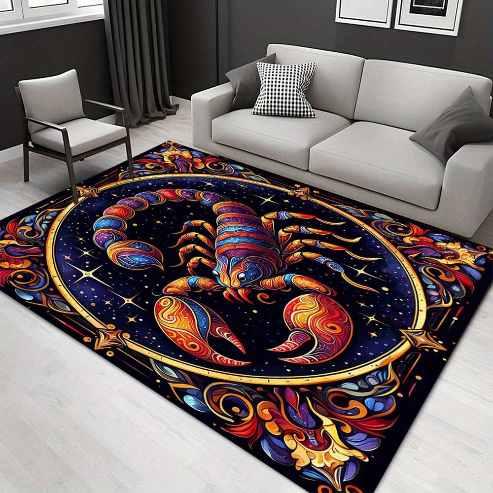 

1pc 22920598130 Pattern Carpet, Area Rug For Living Room Bedroom Room Bed Chair Laundry Entryway Corridor Yard Non-slip Outdoor Camping Rug 60cm by 90cm
