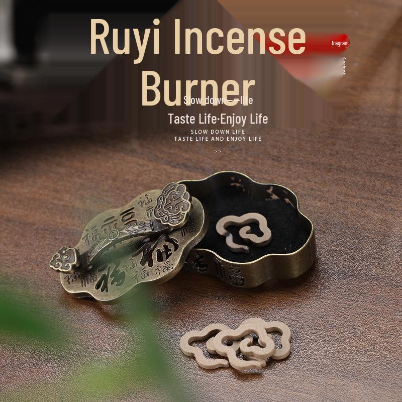 Aroma Incense Burner - Sandalwood & Agarwood Coils for Home & Bedroom