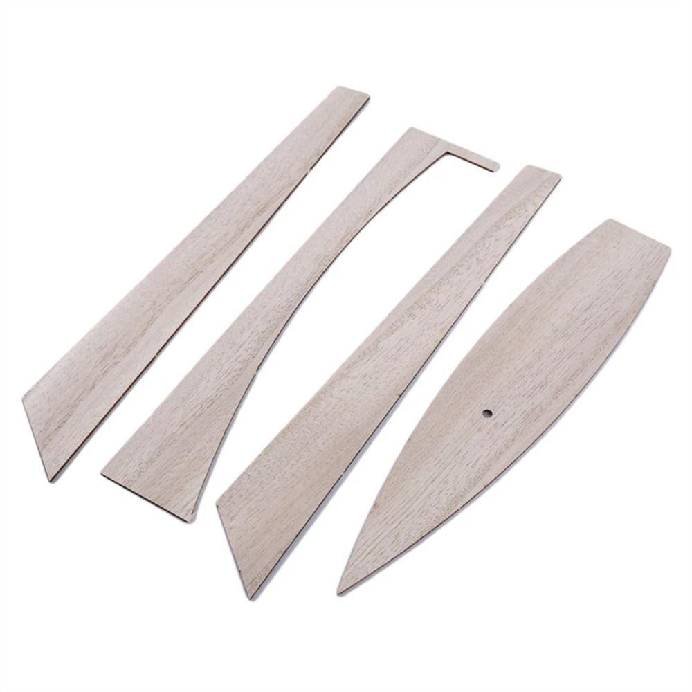 Kids Gifts Brain-training Building Kits Sailing Model Wooden Boat Model Self-propelled Sailing Toy