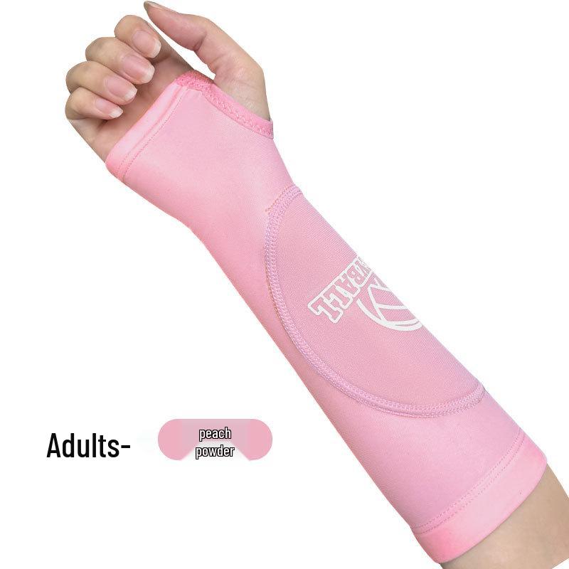 Damen Volleyball & Basketball Anti-Kollisions-Kompressions-Armstulpen - Atmungsaktive, fingerlose Sport-Ellbogenpolster für das Prüfungstraining