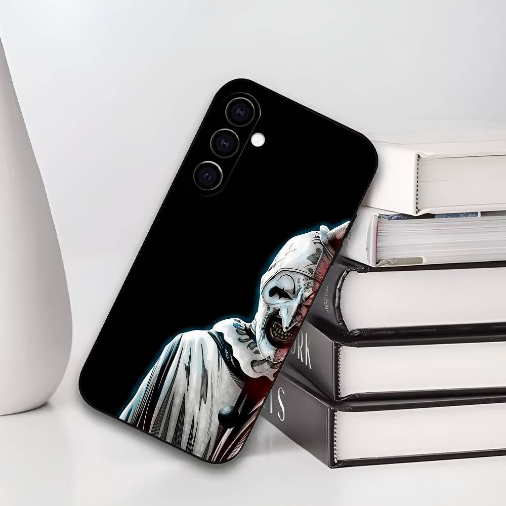 

Art the Clown Horse T-Terrifier Soft Black Phone Case for Samsung Galaxy A73 A72 A71 A70 A53 A52 A51 And Other Models Samsung a52