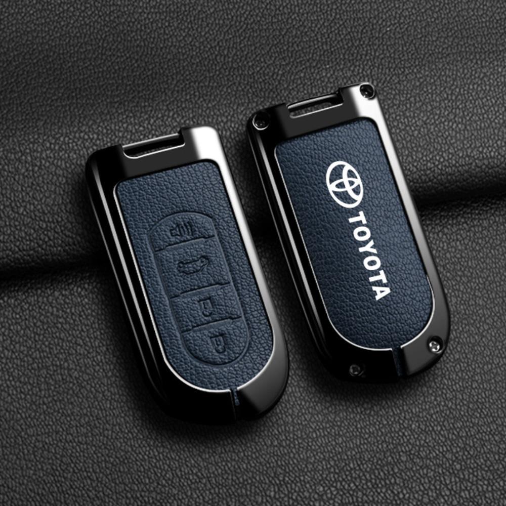 For Toyota Key Cover for Camry RAV4 Highlander CHR Avalon Corolla Keychain Case Durable Protector