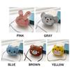 Casual Bear PU Leather Mini Girls Crossbody Bag Rabbit Handbags Cartoon Shoulder Bags Coin Purse