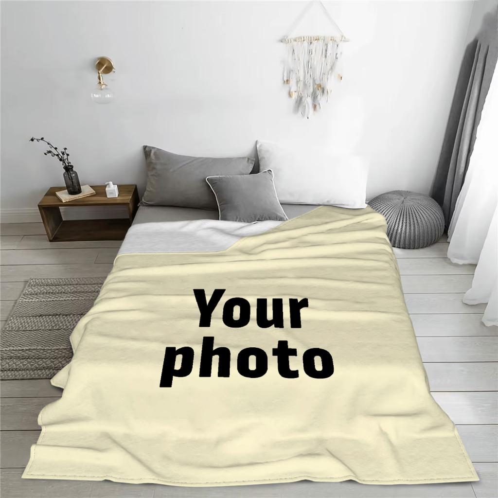 Custom Po and Text Blanket and throw, Custom Gift, Soft, Family, Friends, Father, Mother, Birthday, Wedding Christmas