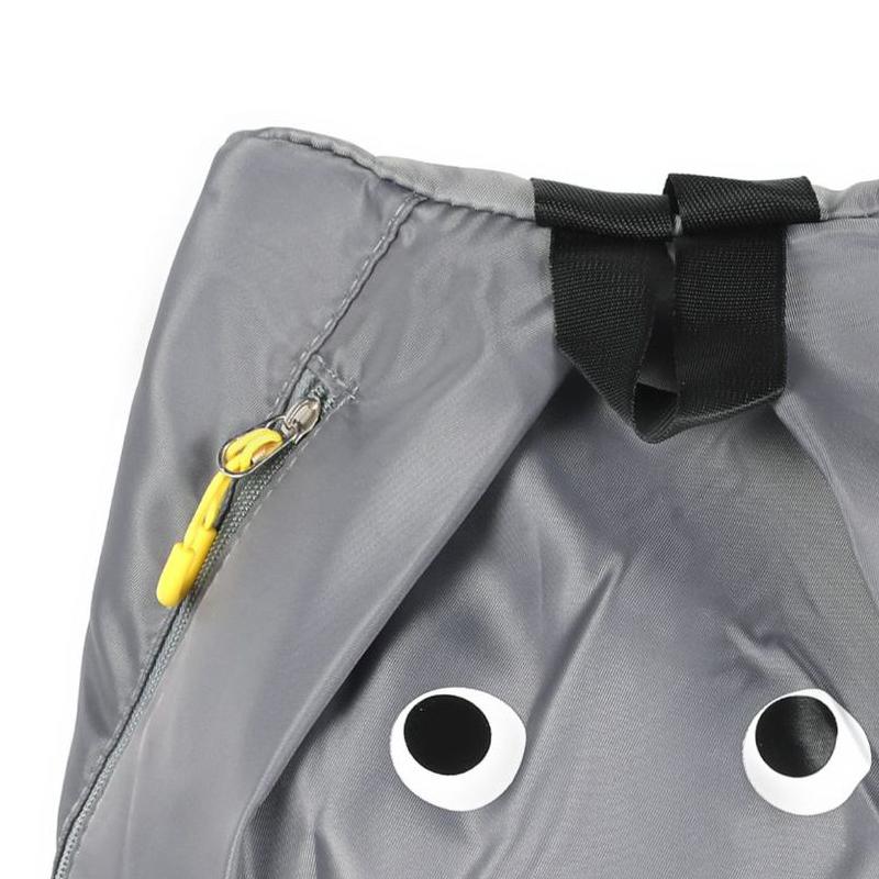 

Swim Bag Backpack Dry Wet Separated Swimming Bag Portable Waterproof with Zipper Beach Bag Grey серый