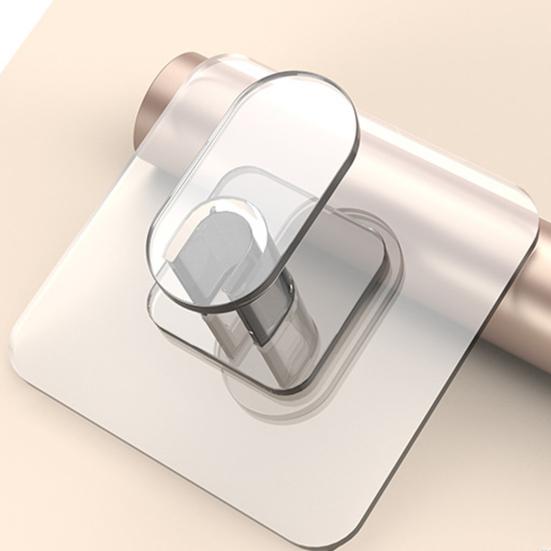 5/10 szt. Przezroczysty haczyk ścienny Mocna przyczepność Montaż bez wiercenia Haczyk na ręcznik Organizer do kuchni i łazienki Dekoracja domu