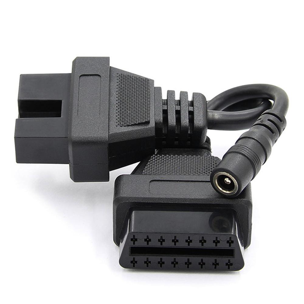 12 Pin OBD1 To 16 Pin OBD2 Diagnostic Adapter Cable Fit for Mitsubishi Hyundai