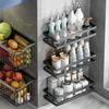 Vegetable Storage Lightweight Durable Washable Wall Mounted Storage Rack Storage Rack