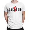 Herren-T-Shirt „The King of Pop Michael Jackson“ Freizeit-T-Shirt aus 100 % Baumwolle, Kurzarm, Rundhalsausschnitt, Neu eingetroffen