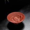 Handmade Pu Erh Purple Clay Cup Dragon Cup Phoenix Cup Three-dimensional Relief Carving Purple Clay Cup Tea Ceremony Accessories